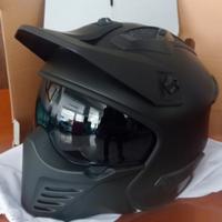 casco Bayard nero opaco taglia M nuovo 