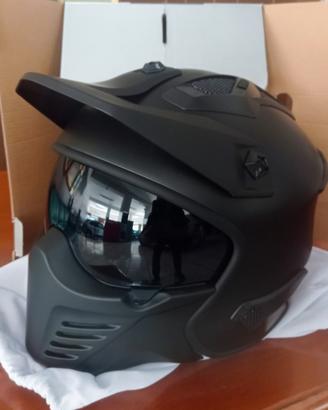 casco Bayard nero opaco taglia M nuovo 
