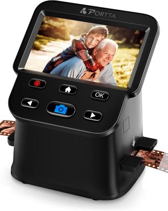 scanner per diapositive e pellicole LCD5" NUOVO