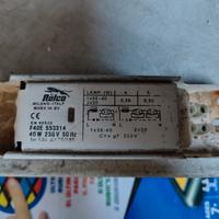 reattori neon e portalampade g13