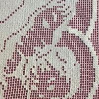 Capezzale a filet a Modano - Madonna con Bambino