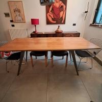 Tavolo legno massello olmo