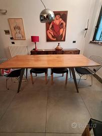 Tavolo legno massello olmo