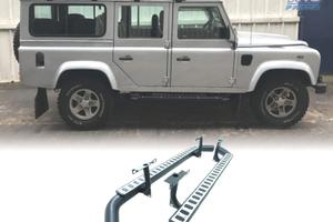 PIASTRE PEDANE LAND ROVER DEFENDER 110 ARGENTO 83-