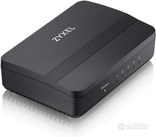 Zyxel 5-Port Gigabit Ethernet Switch per Gaming e