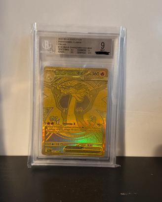 Mega Charizard Gild 130  Bgs9 ITA🇮🇹