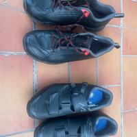 Scarpe con attacco rapido bici MTB n.42