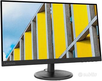 Lenovo Monitor 27" Full HD Nuovo 2 anni garanzia