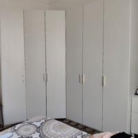 Armadio e letto 