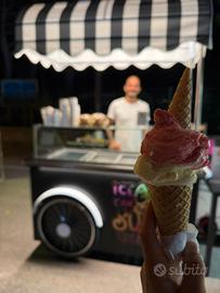Carretto Gelati 7 gusti Itinerante 