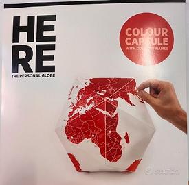 Globo HERE per appuntare luoghi visitati