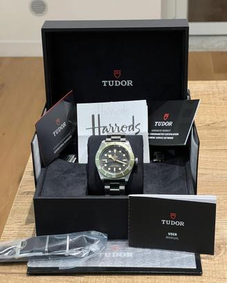 Tudor black bay harrods verde limited garanzia