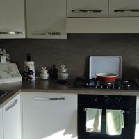 cucina di tre metri ad angolo più mobile portativu