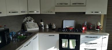 cucina di tre metri ad angolo più mobile portativu