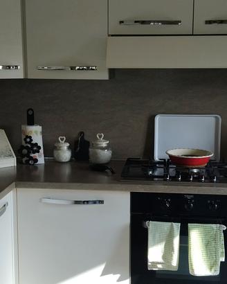 cucina di tre metri ad angolo più mobile portativu