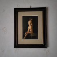 Dipinto di un nudo femminile