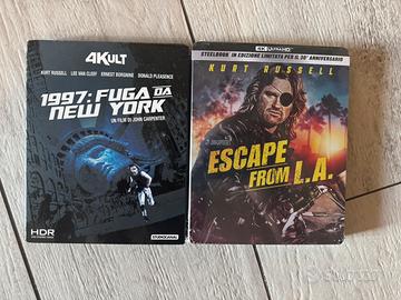Lotto 2 Film 4K UHD Steelbook + 4Kult Carpenter