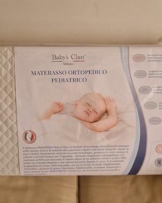 materasso pediatrico da lettino