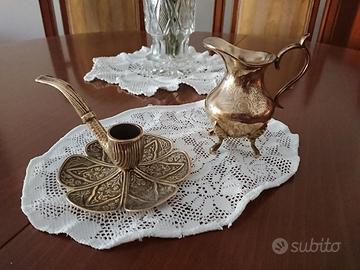 Vaso ad anfora+portacandela 