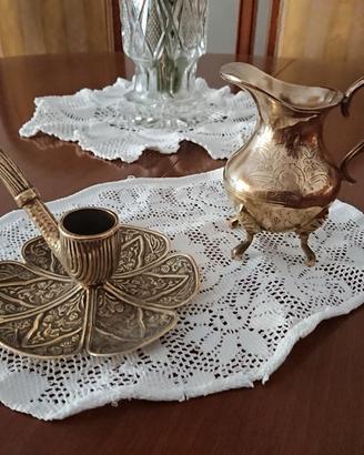 Vaso ad anfora+portacandela 