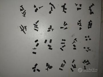 lotto 90 respingenti per treni scala 1/87 H0