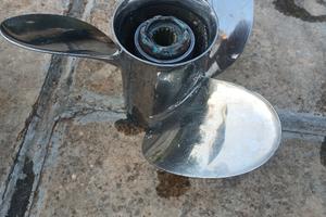 Elica acciaio inox Honda 