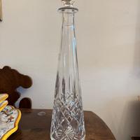 Bottiglia di arredo in cristallo