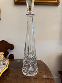 Bottiglia di arredo in cristallo