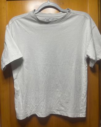 T-shirt bianca Zara Basic