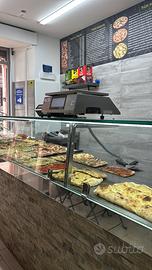 Pizzeria tavola calda piazza fiume