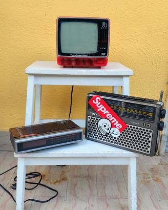 lotto apparecchi elettronici Vintage 