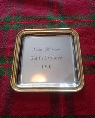Piatto  commemorativo Nave Minerva Marina Militare
