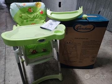 Seggiolone pappa Giordani come nuovo