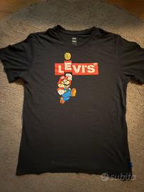 Levi’s T-Shirt Nera  L|Super mario kart collab