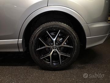 6 cerchi in lega Toyota diamantati da 18'