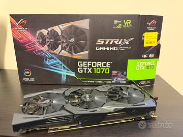 Scheda video ASUS ROG Strix GeForce GTX 1070 8GB