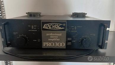 Amplificatore 120 W (rms!) e casse da discoteca