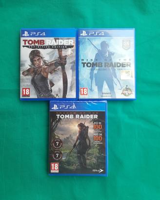 Lotto Tomb Raider per PS4