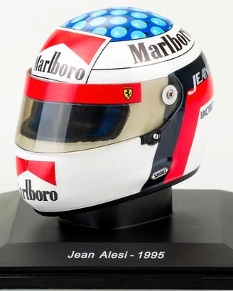 Casco Jean Alesi Ferrari 1995 Scala 1:5 F 1