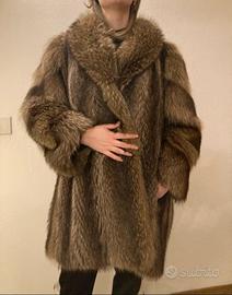 Splendida Pelliccia di Marmotta Naturale tg M/L