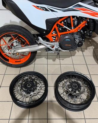 Cerchi raggi originali KTM 690 SMC R 2019 + dischi