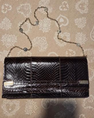 Borsa pochette vintage François in pelle