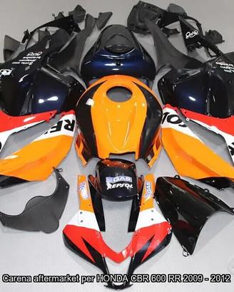 Carena compatibile per HONDA CBR 600 RR 2009 2012