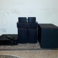 stereo hi fi surround 5.1 amplificatore subwoofer