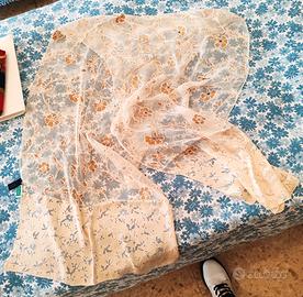 Foulard in seta rosa