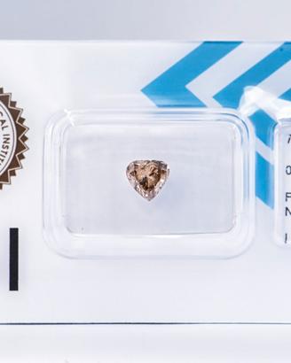 Diamante naturale IGI 0.68 ct sigillato, a goccia