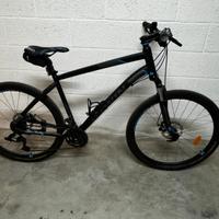 Bici in blocco, btwin 520 rockrider, atala