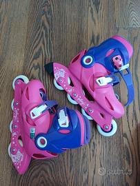 Pattini in linea Oxelo estensibili, dal nr 32-34