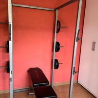 Palestra rack artigianale