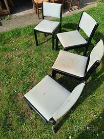 sedie originali anni 70 vintage